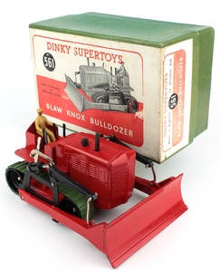 Dinky 561 blaw knox bulldozer x98