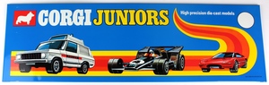 Corgi juniors tin sign x246