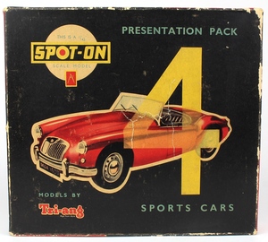 Spot on presentation set 4 sports cars x715