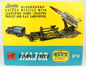 Corgi gift set 10 bloodhound guided missile x928