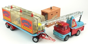 Corgi toys gift set 21 chipperfields menagerie elephant cage yy669