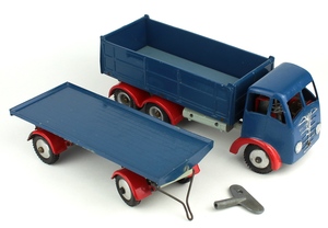 Shackleton foden tipper trailer yy833