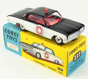Corgi toys 237 oldsmobile sheriff car zz95