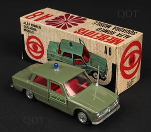 Mebetoys models a8 alfa romeo squadra mobile w854