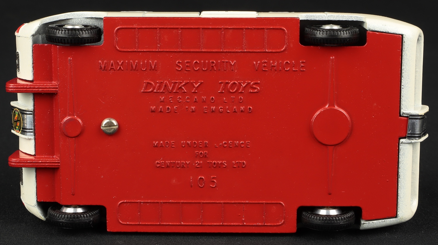 Dinky Toys 105 Captain Scarlet - Veicolo MSV Maximum Security - Restaurato - UK 1968