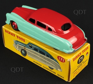 Vintage Diecast Dinky Toys / Meccano Hudson Sedan #171? Good