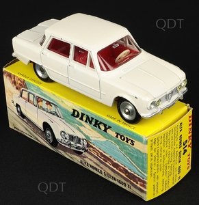 French dinky 514 alfa romeo giulia 1600 ti c989