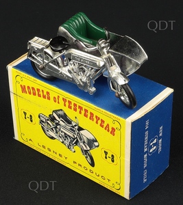 Matchbox models yesteryear y 8 sunbeam motor cycle b217