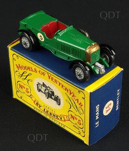 Matchbox models 5 le mans bentley v311