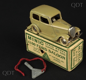 Tri ang minic models 1m ford saloon bb144