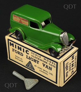 Tri ang minic models 2m ford light van bb145