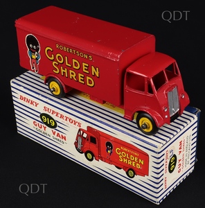 Dinky toys 919 golden shred guy van bb243