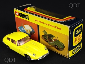 Corgi toys 374 e type jaguar 5.3 bb763