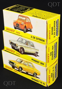 French dinky toys boxes bb593