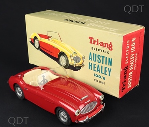 Triang minic electric austin healey car bb825