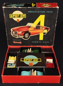 Spot on presentation set 4 sports cars bb930