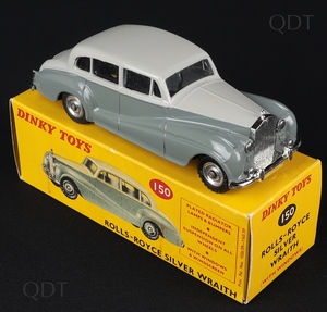 Dinky toys 150 rolls royce silver wraith bb937