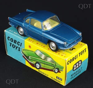 Corgi toys 222 renault floride bb979