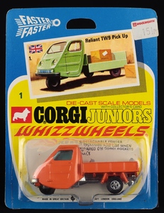 Corgi juniors 1 reliant tw9 pick up cc372