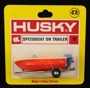 Husky models 19 speedboat trailer cc410