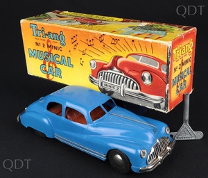 Tri ang minic models 2 musical car cc730