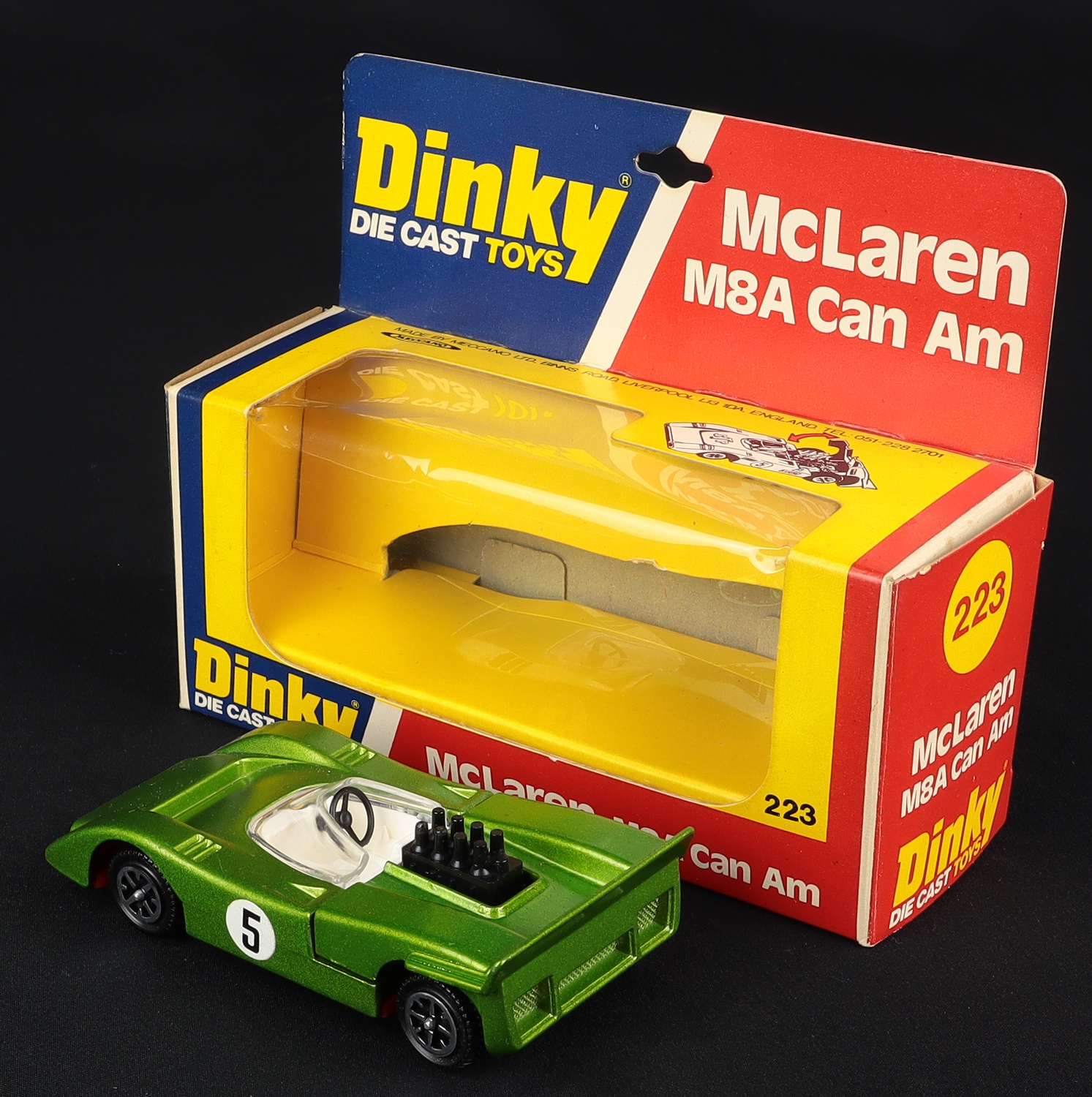 Dinky Toys 223 McLaren M8A Can Am QDT