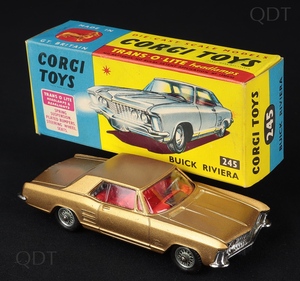 Corgi toys 245 buick riviera dd149 front