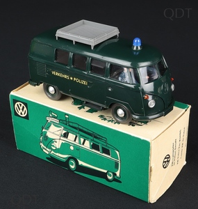 Wiking vw police van polizei verkehrs police dd249 front