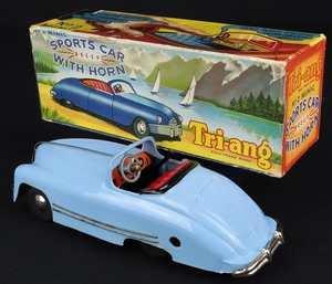 Triang minic 2 sports car horn dd435 back