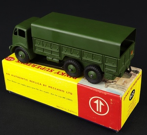 Dinky supertoys 622 10 ton army truck dd560 back