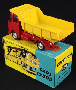 Corgi toys 458 erf earth dumper cc791 back