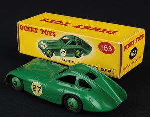 Dinky toys 163 bristol sports cc798 back