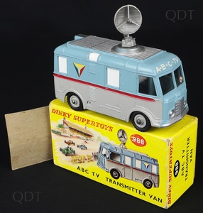Dinky supertoys 988 abc tv transmitter van cc800 front
