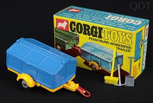 Corgi toys 109 pennyburn workmen's trailer cc815 front