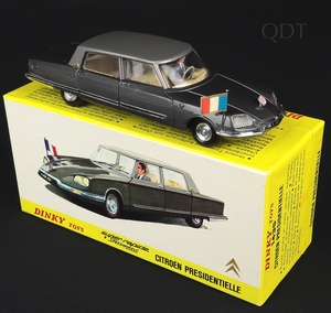 French dinky toys 1435 citroen presidentielle dd644 front