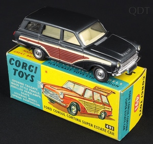 Corgi toys 491 consul cortina estate ee72 front