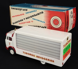Tekno models 913 mercedes delivery truck tuborg ee203 back