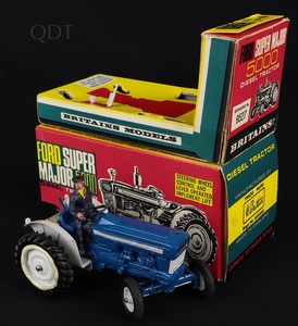 Britains models 9527 fordson super major diesel tractor ee204 front