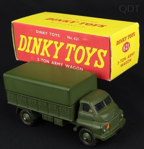 Dinky toys 621 3 ton army truck ee411 front