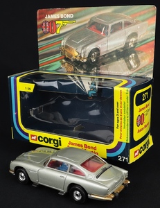 Corgi toys 271 james bond aston martin ee631 back