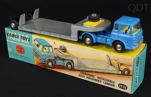 Corgi toys 1131 carrimore detachable axle machinery carrier ee714 front