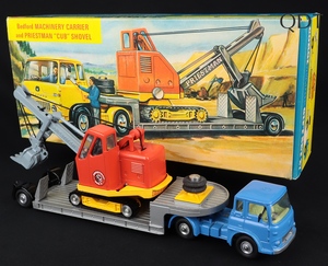 Corgi major gift set 27 bedford machinery carrier priestman cub shovel ee718 front