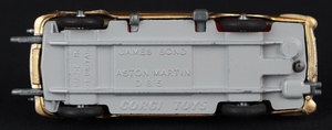 Corgi toys 261 james bond aston martin ee781 base