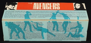 Corgi toys gift set 40 the avengers ee808 plinth reverse