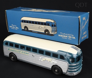 Ertl greyhound lines coach ee697 front
