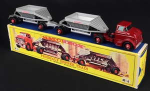Matchbox models m4 fruehauf hopper train ee861 back