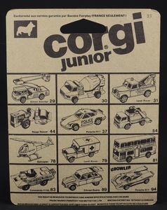 Corg junior 45 a starsky hutch torino ee890 back