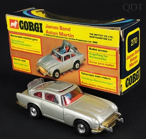 Corgi toys 270 james bond aston martin ee919 front