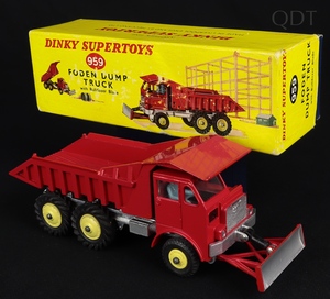 Dinky supertoys 959 foden dump truck ff83 front