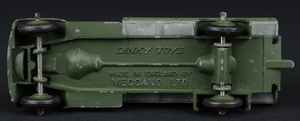 Dinky toys 25b military covered wagon south african defence force ff90 base